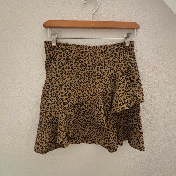 Altar'd State Dresses & Skirts - Altar’d State leopard print mini skirt